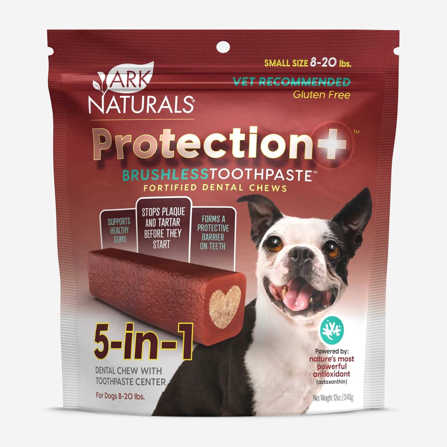 Ark Naturals Protection+ Brushless Toothpaste Dental Chews