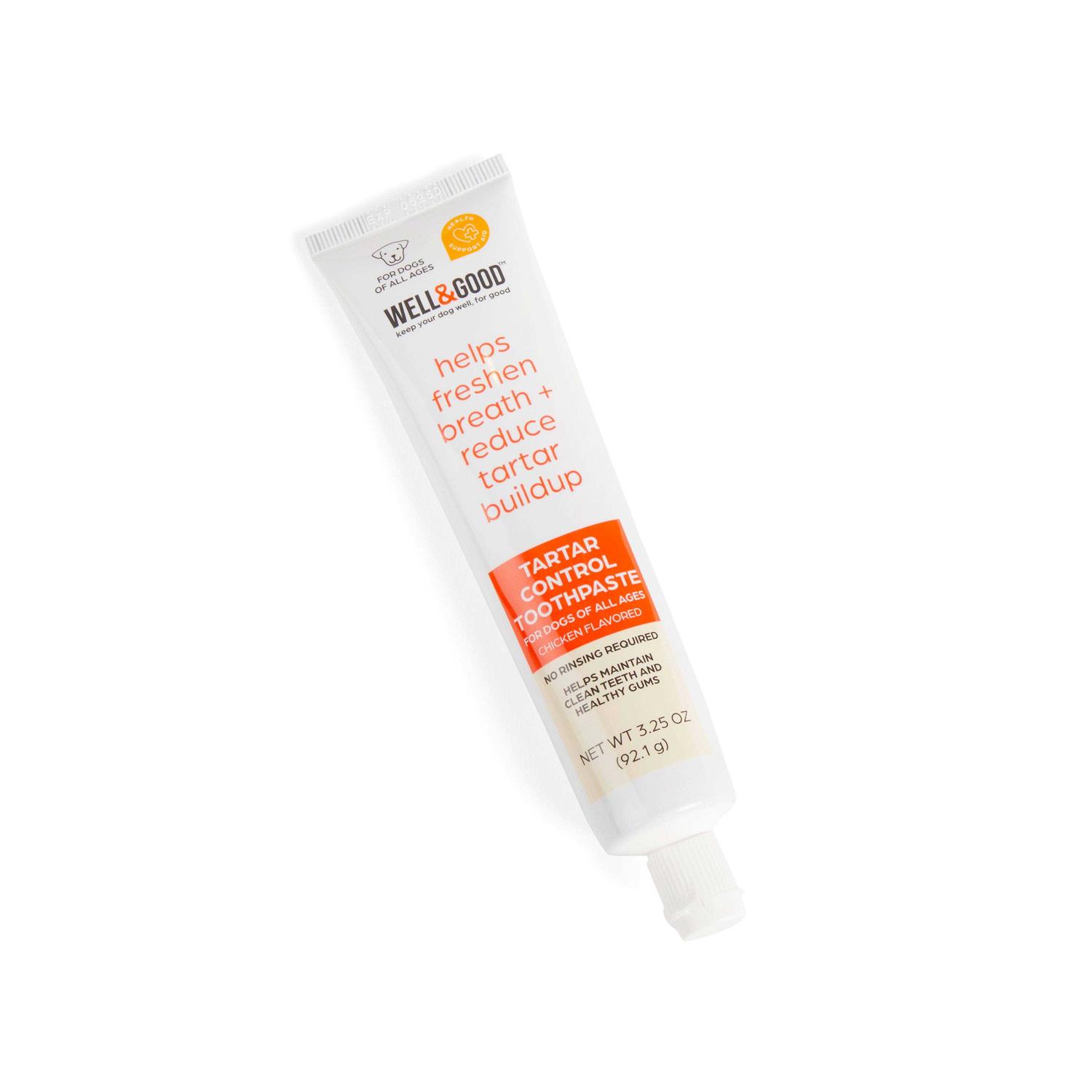 Alternative view of Well & Good Dental Health Kit with Chicken-Flavored Toothpaste for Dogs