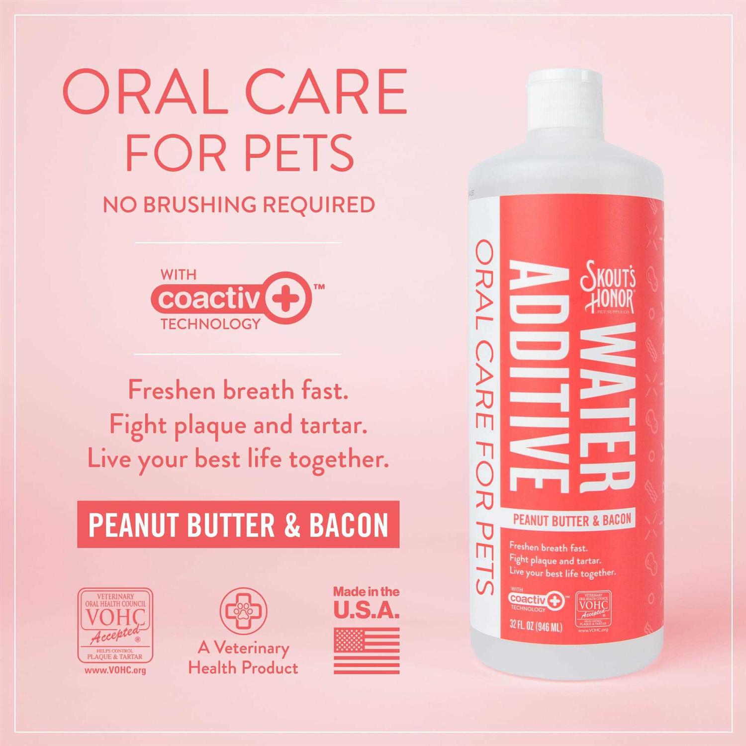 Alternative view of Skout's Honor Oral Care Water Additive 32oz