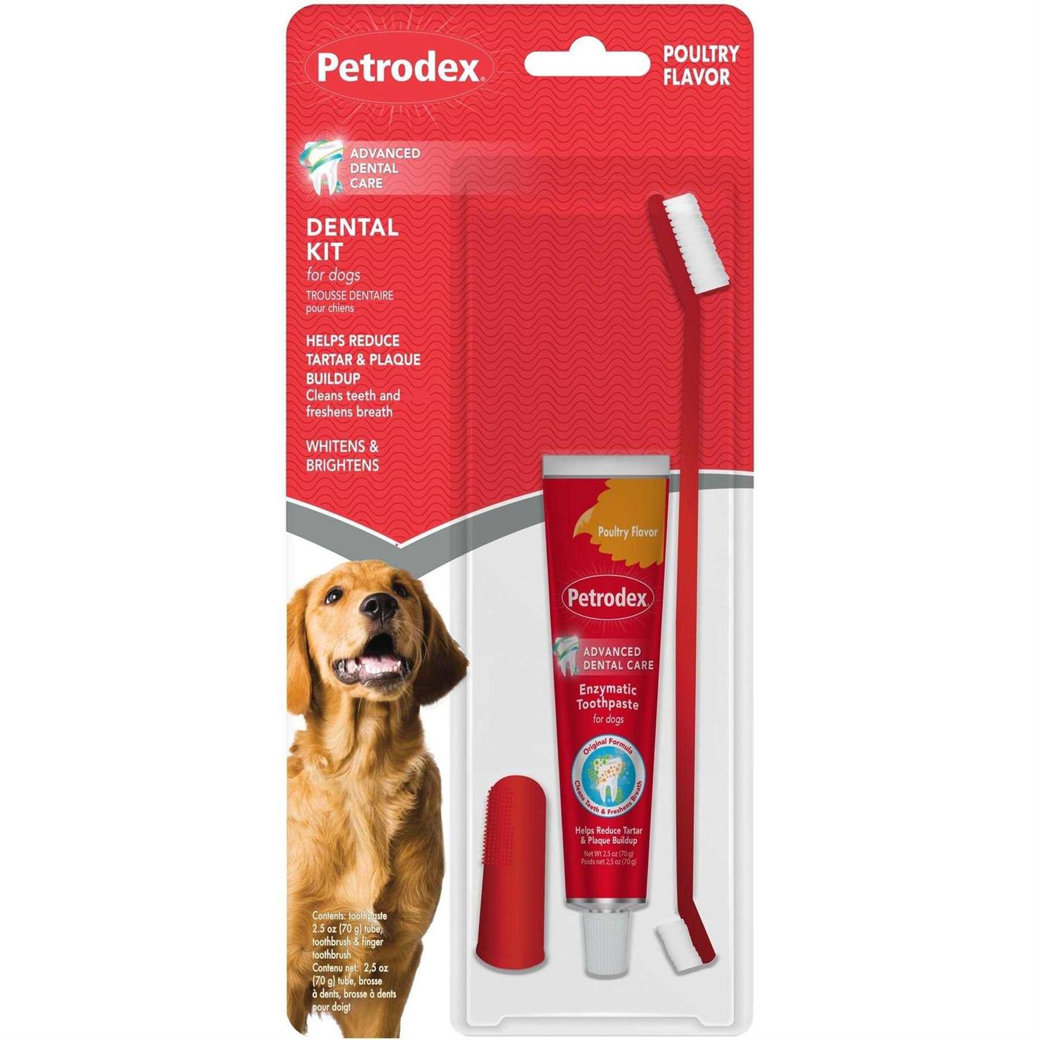 Sentry Petrodex Dental Kit for Adult Dogs
