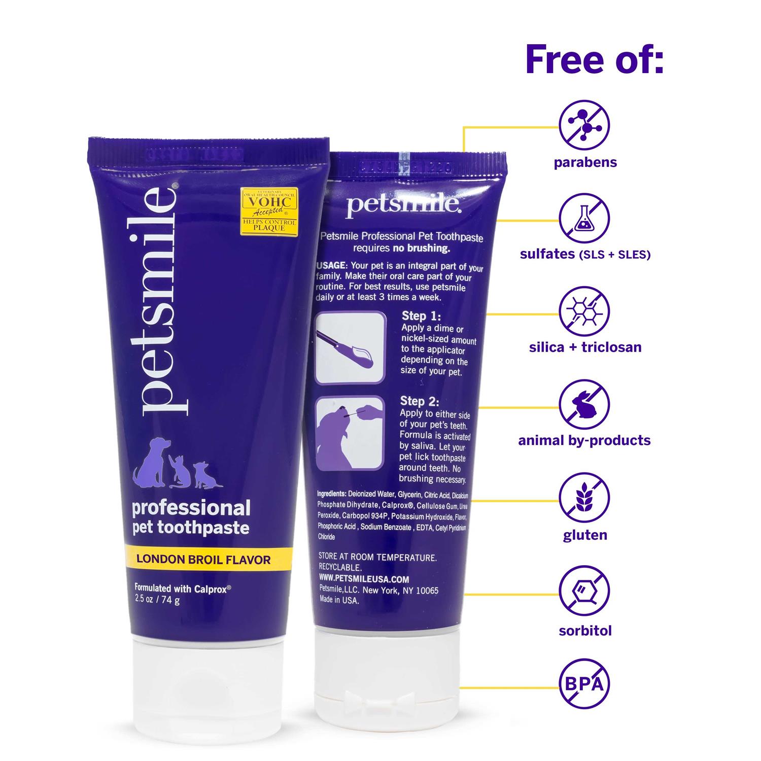 Alternative view of Petsmile Professional Pet Brushing Kit Cat & Dog Dental Care