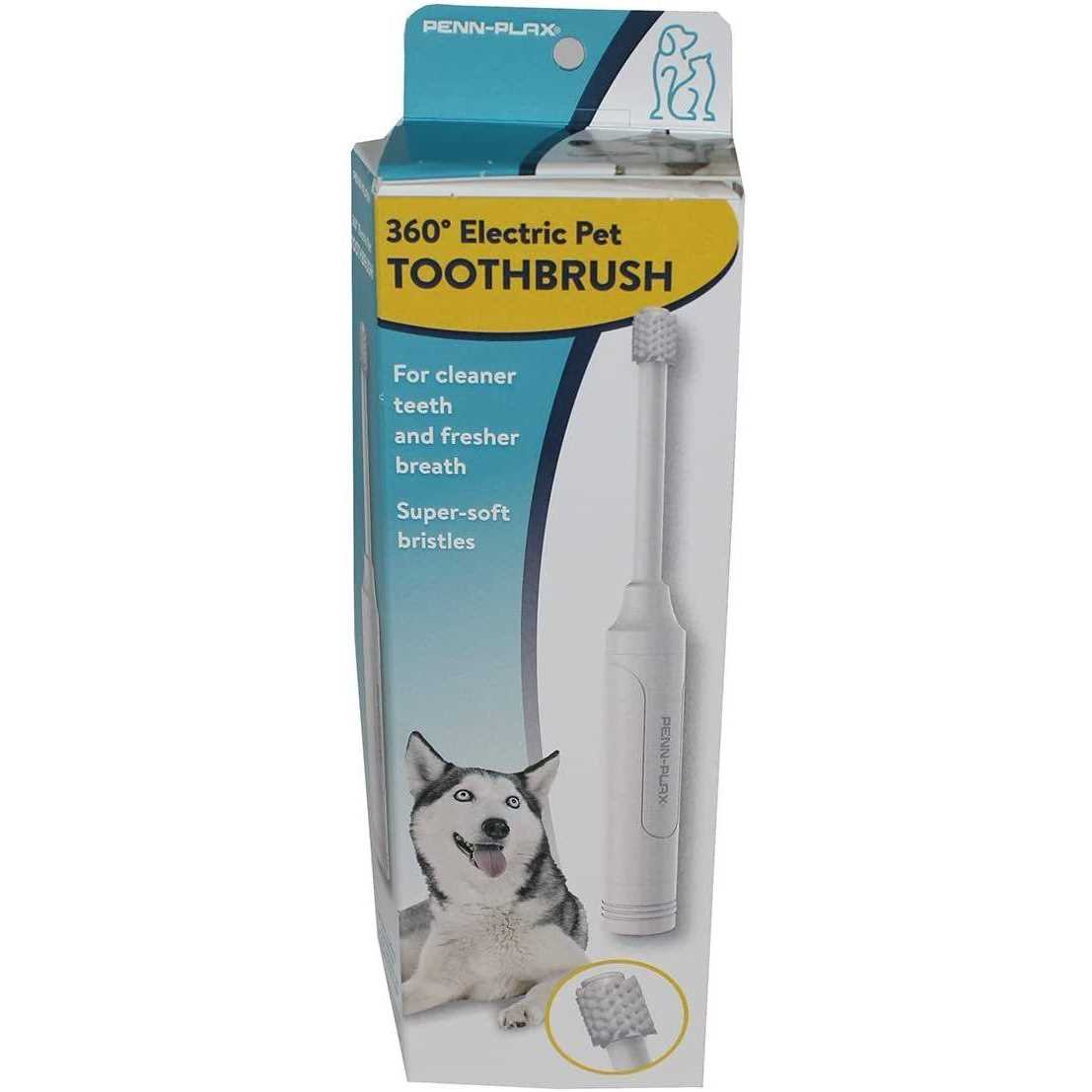 Alternative view of Penn-Plax 360 Electric Pet Toothbrush Battery Operated Super Soft Bristles for Ultimate Comfort Safe for All Dogs and Cats