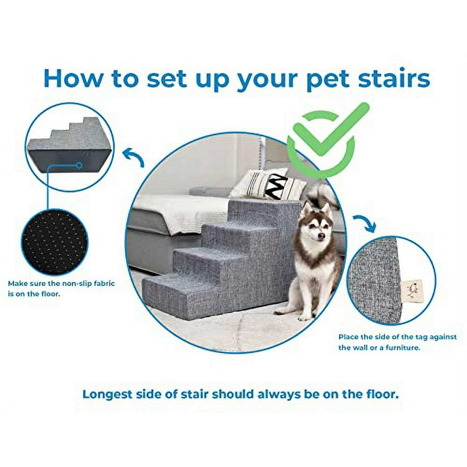 Alternative view of Best Pet Supplies Pet Steps Stairs with CertiPUR-US Certified Foam for Dogs Cats