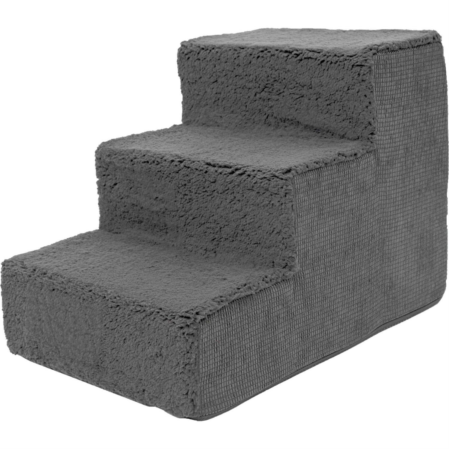 Precious Tails High Density Foam Sherpa Top Steps