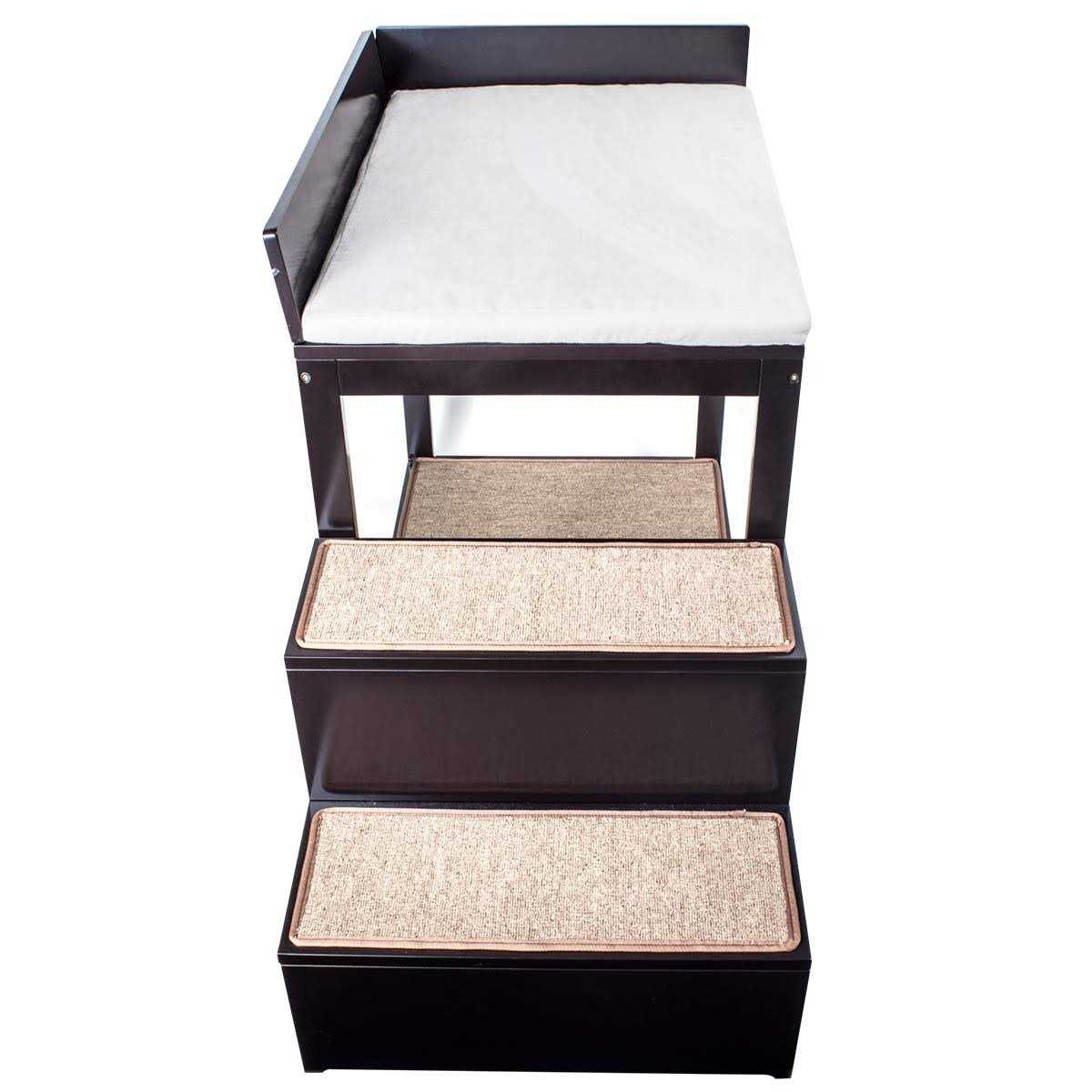 Alternative view of Penn-Plax DOGF60 Buddy Bunk Multi-Level Bed & Step System for Dogs Cats