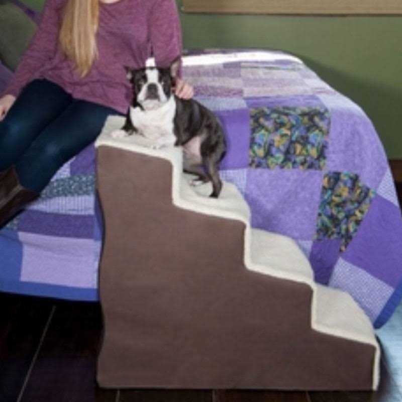 Alternative view of Easy Step IV Deluxe Soft Pet Stairs Pet Gear