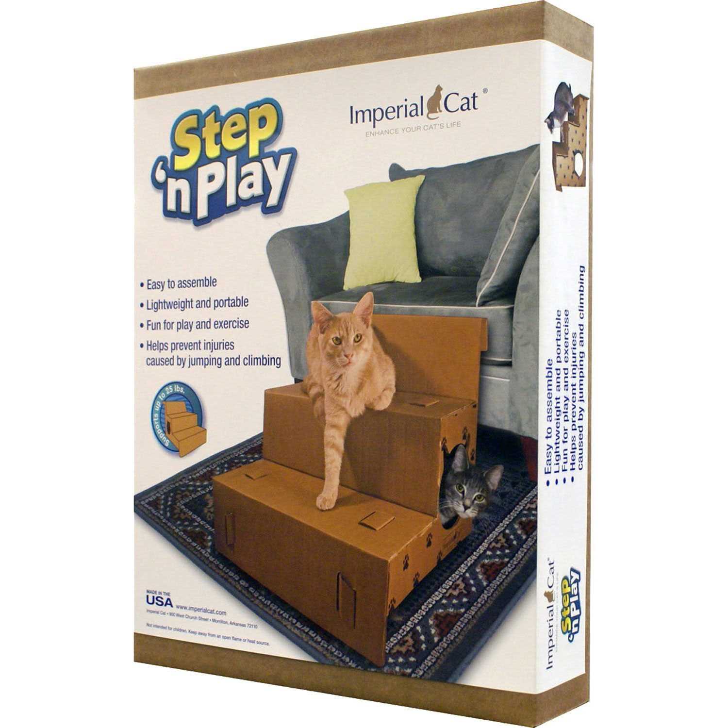 Alternative view of Imperial Cat Step n Play Pet Steps