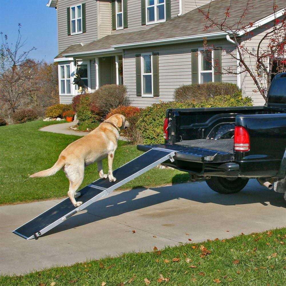 Alternative view of Lucky Dog 8 ft. Lightweight Extra Wide Folding Aluminum Pet Ramp