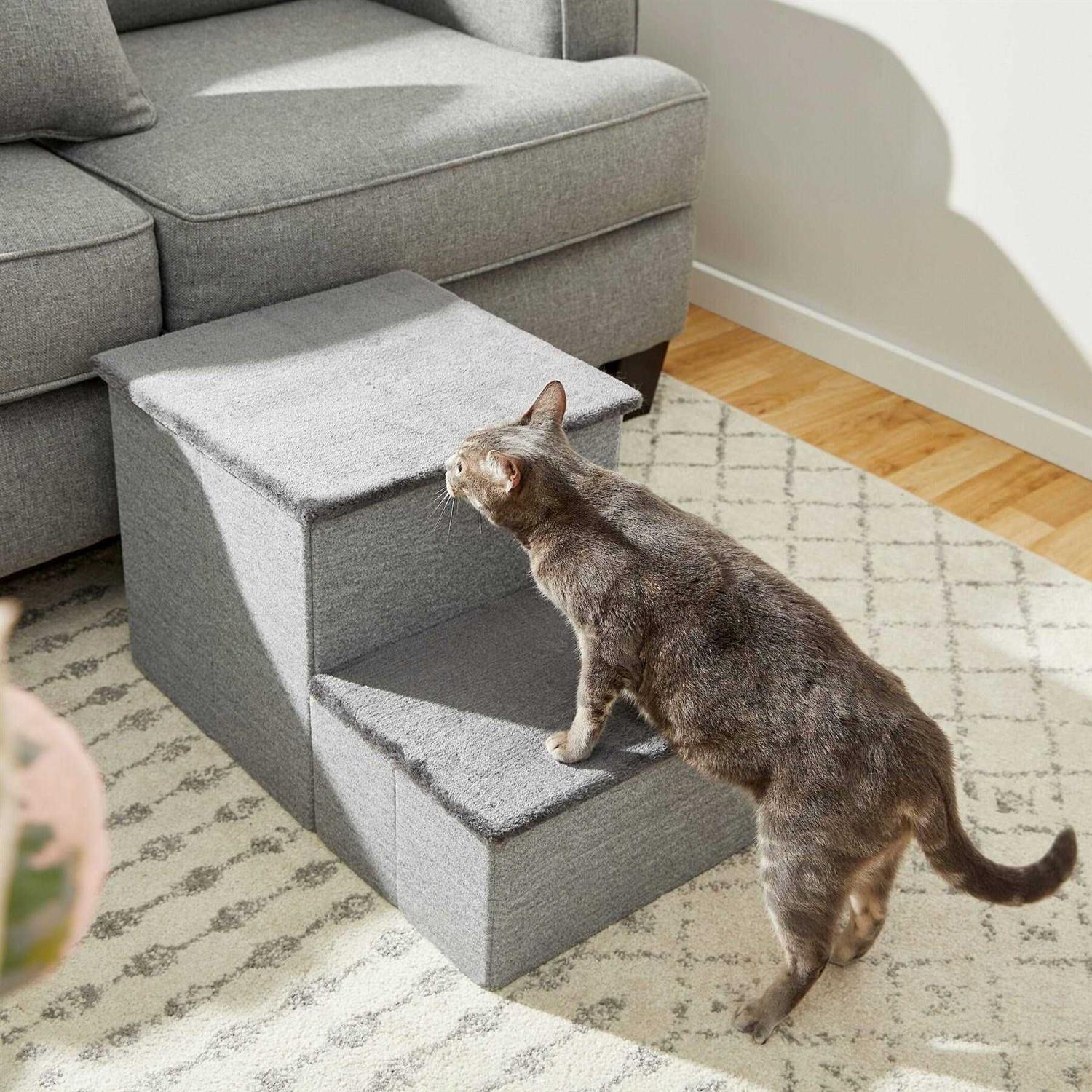 Frisco Collapsible Cat Dog Stairs Storage