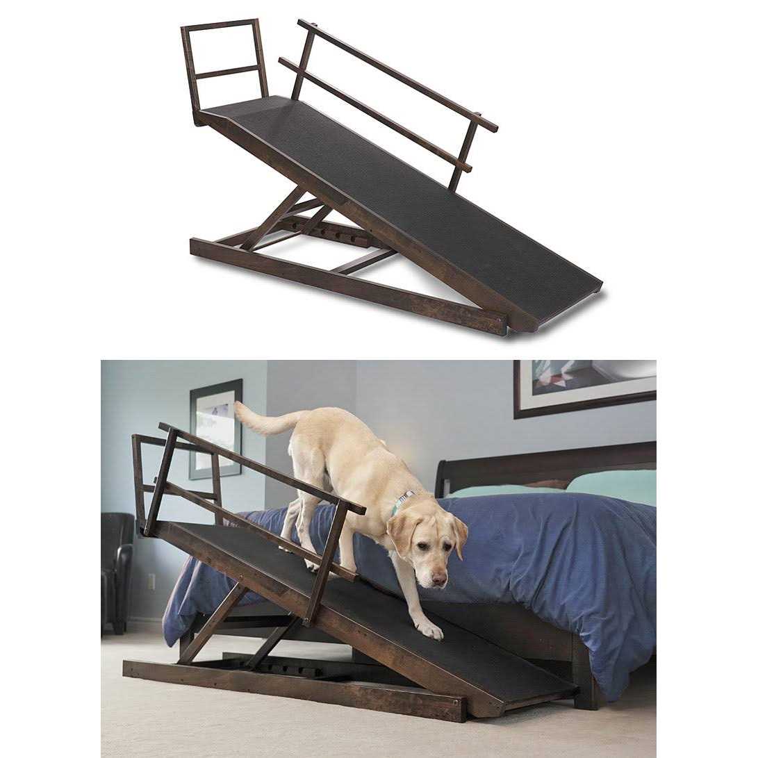 Alternative view of Doggoramps Large Bed Ramp for Big & Medium Dogs Adjustable Height Sturdy