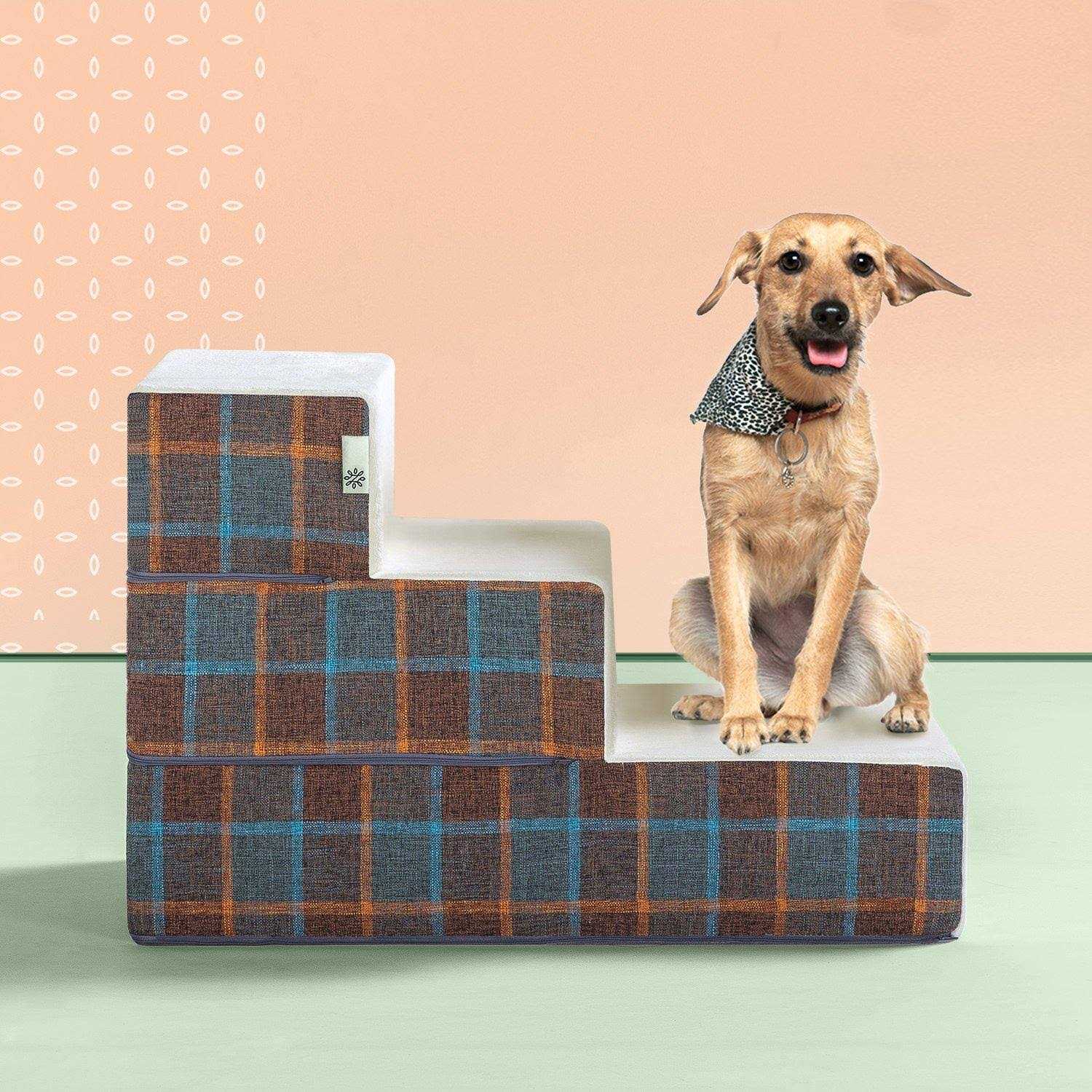 Zinus Blue Pet Stairs