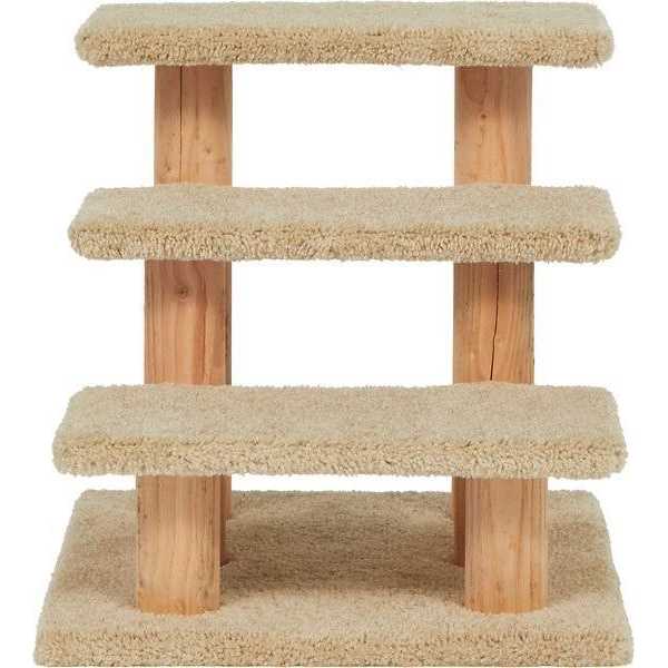 Alternative view of Frisco 20-in 3-Step Real Carpet Wooden Cat Steps