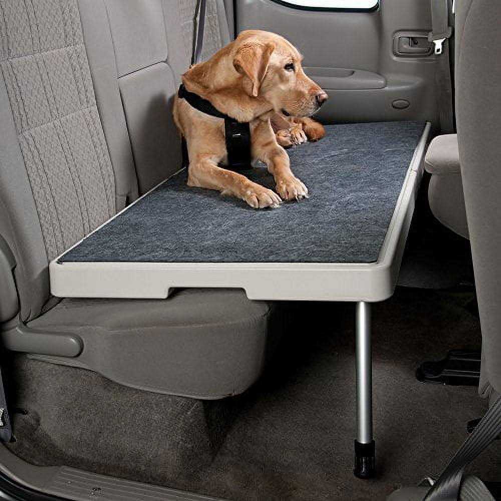 Alternative view of PetDek Car-Dek Seat Shelf with Non Sliding Carpet for Pets