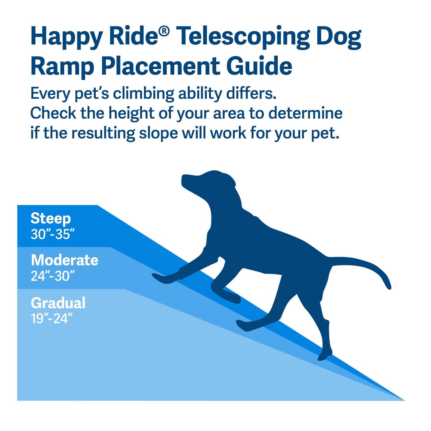Alternative view of PetSafe Deluxe Telescoping Pet Ramp