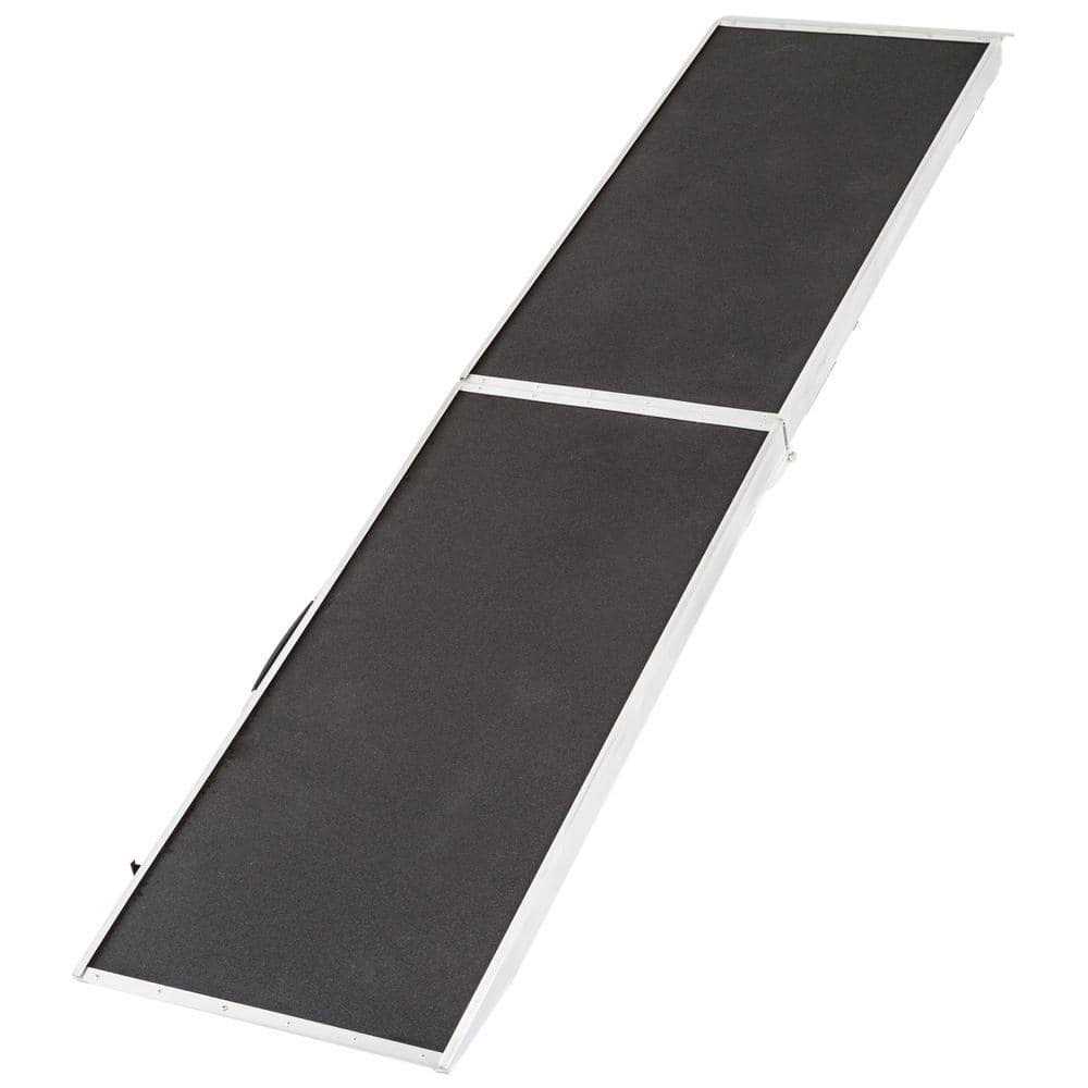 Lucky Dog 7 ft. Lightweight Extra Wide Folding Aluminum Pet Ramp