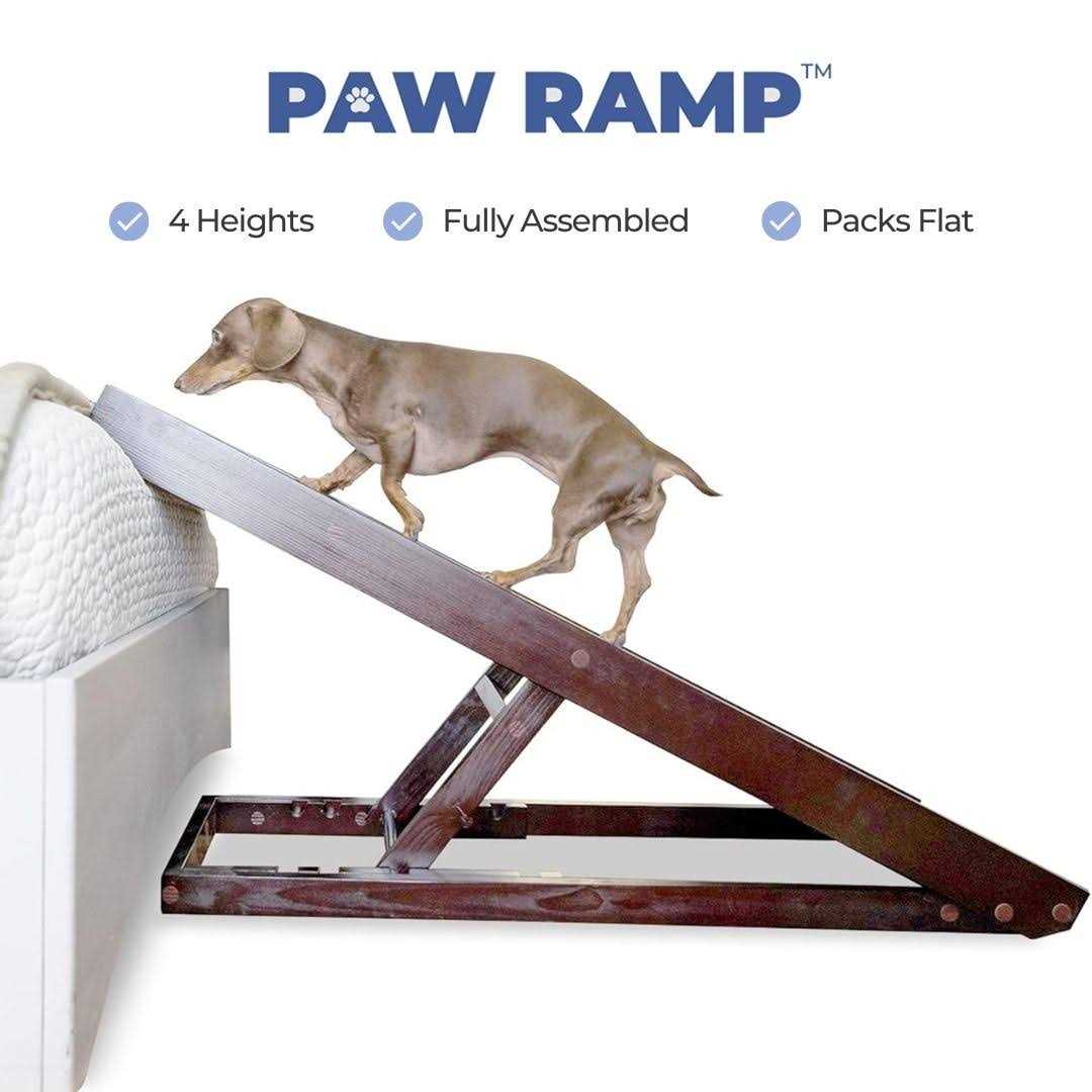 Alternative view of Alpha Paw AlphaPaw Original Natural Wood PawRamp for Small & Large Dogs