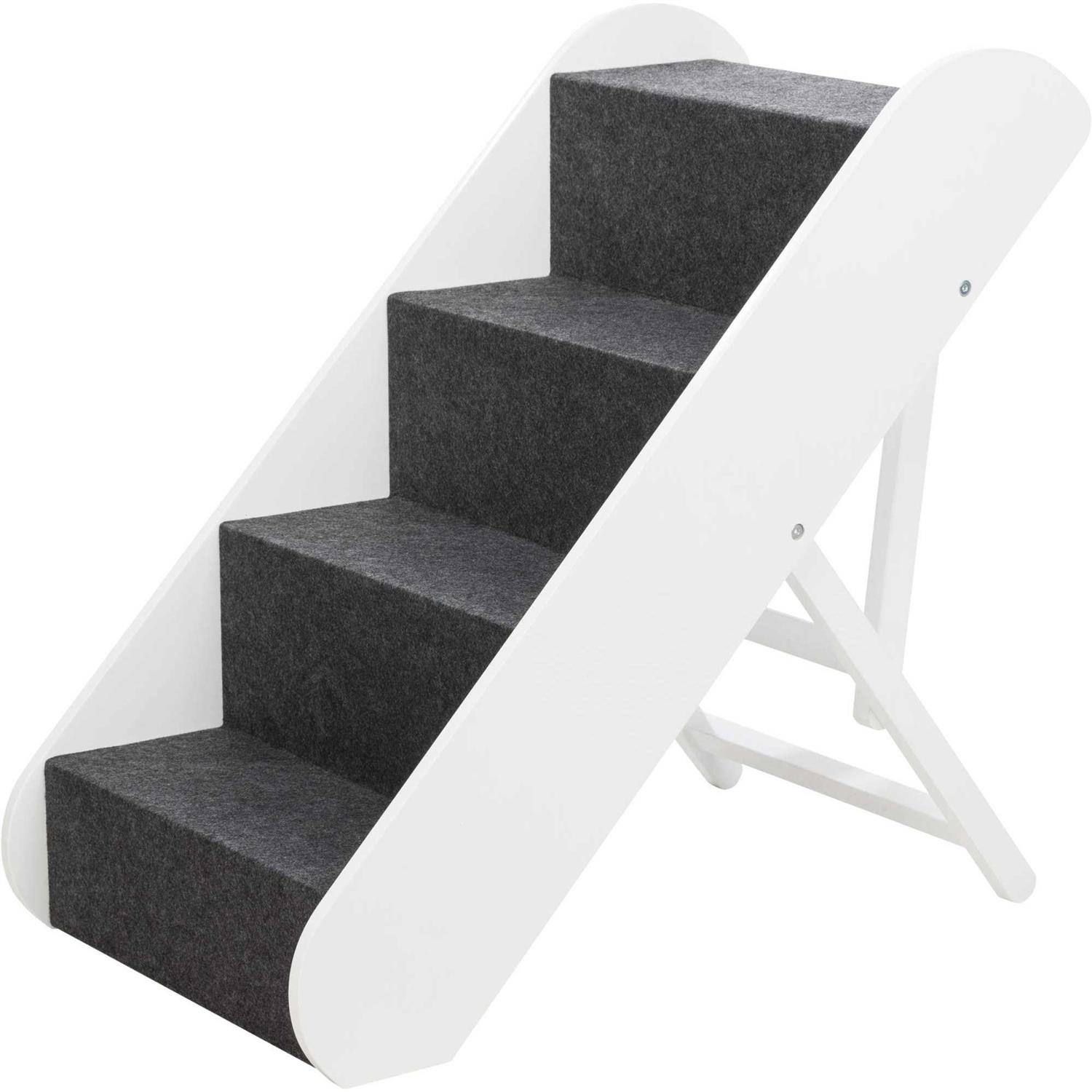 TRIXIE Adjustable Pet Steps 4-Steps White