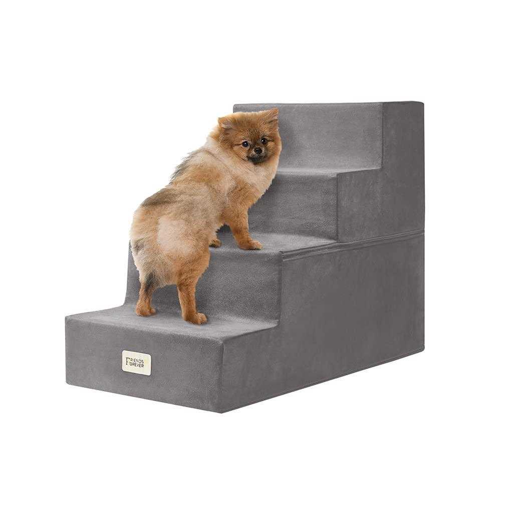 Friends Forever Milo Folding Dog Stairs for Indoor Premium Foam Pet S