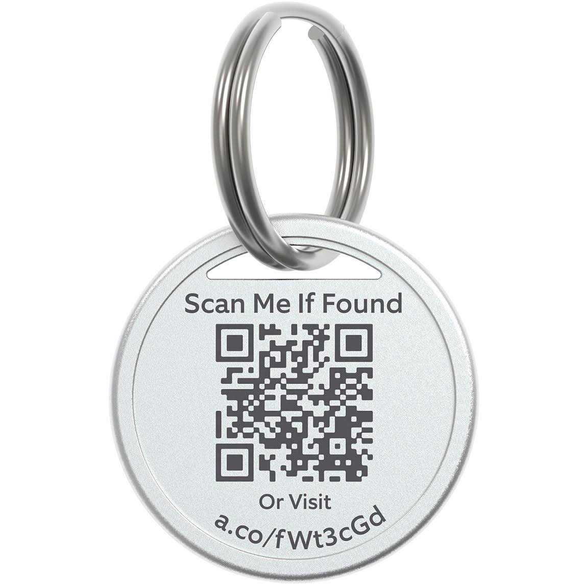 Alternative view of Ring QR Code Pet Tag