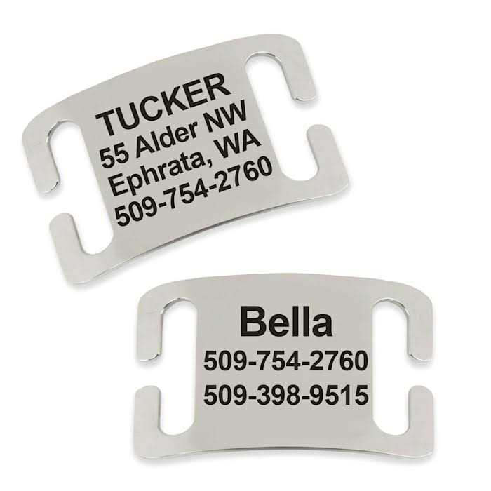Frisco Stainless Steel Slide-On Personalized Dog & Cat Tag