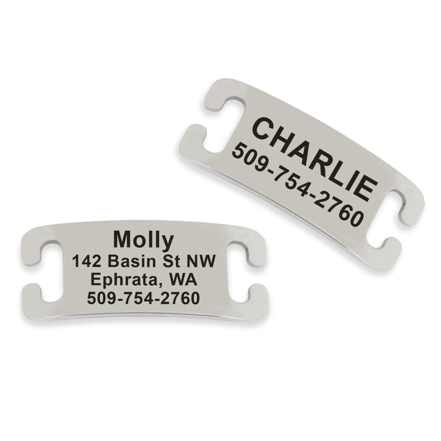 Frisco Stainless Steel Slide-On Personalized Dog & Cat Tag