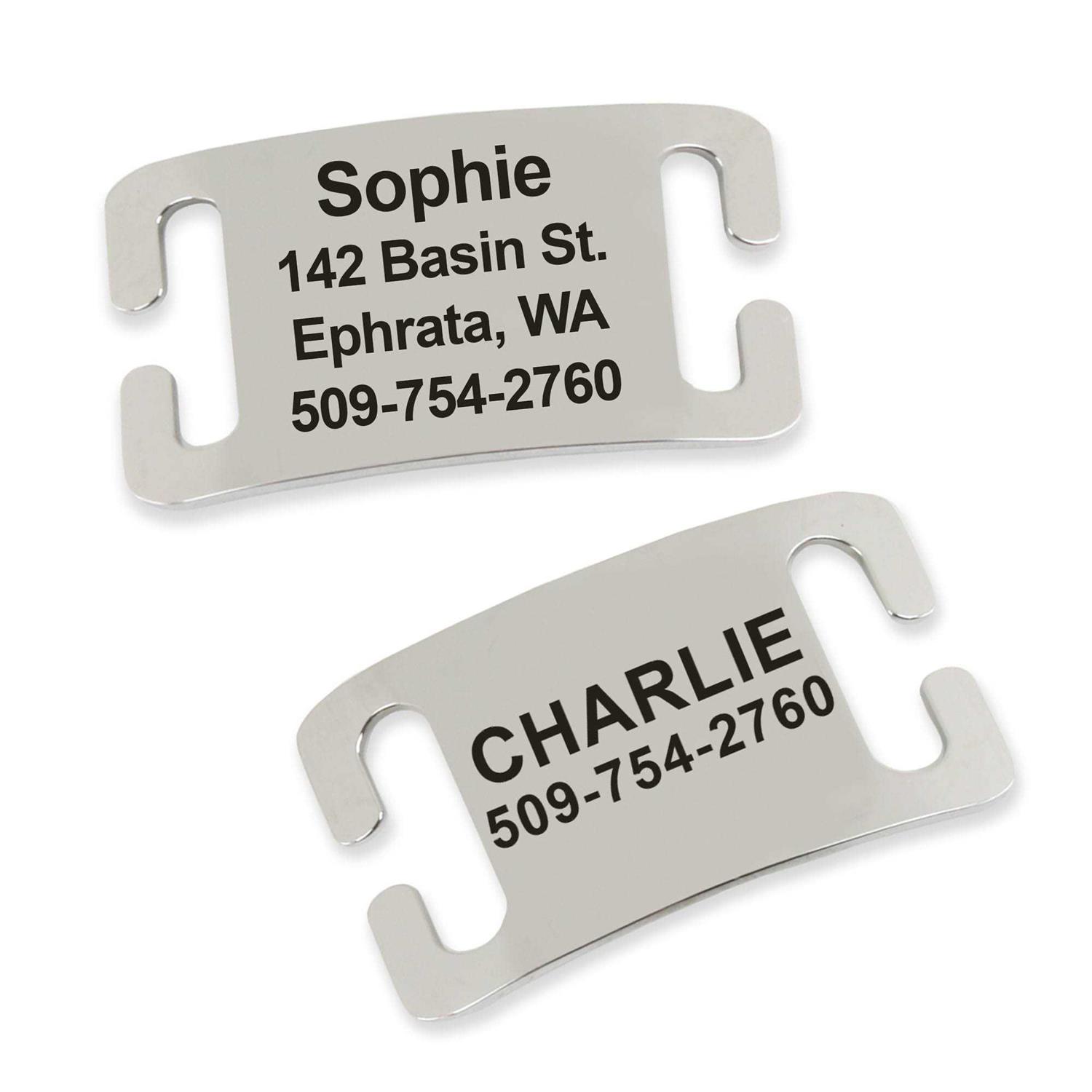 Frisco Stainless Steel Slide-On Personalized Dog & Cat Tag