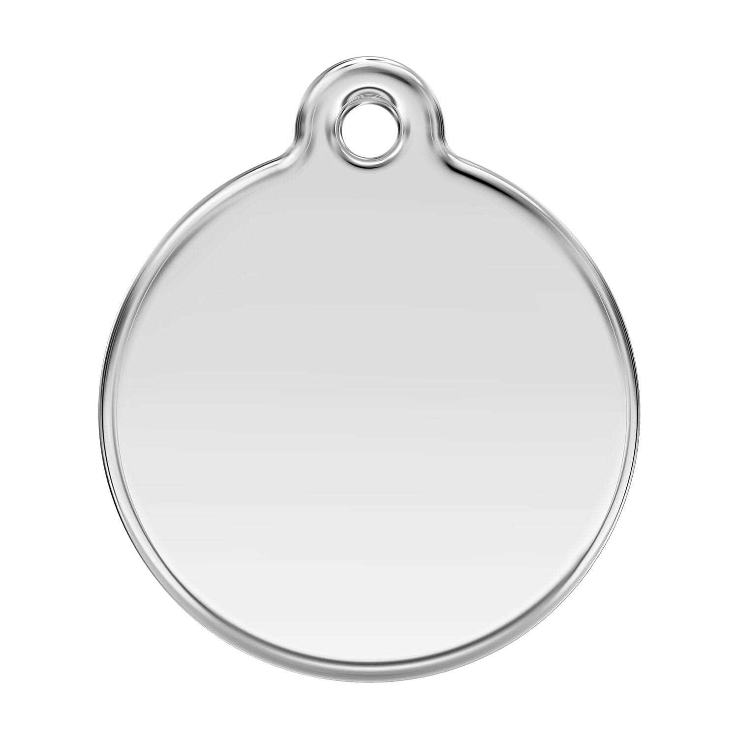 Alternative view of Red Dingo Enamel Pet ID Tag