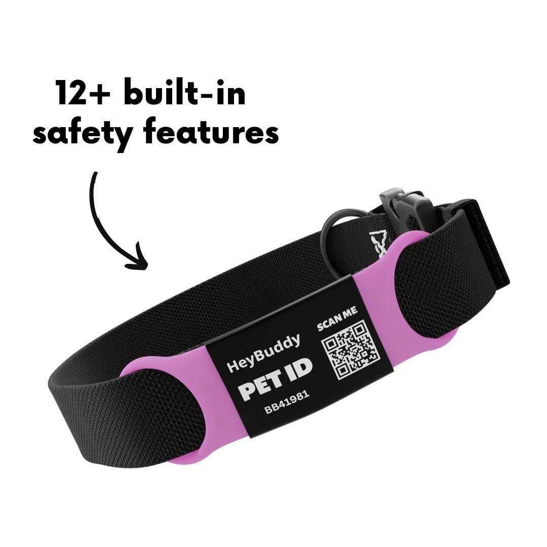 Alternative view of Slide Series Noiseless QR Code Pet Tag