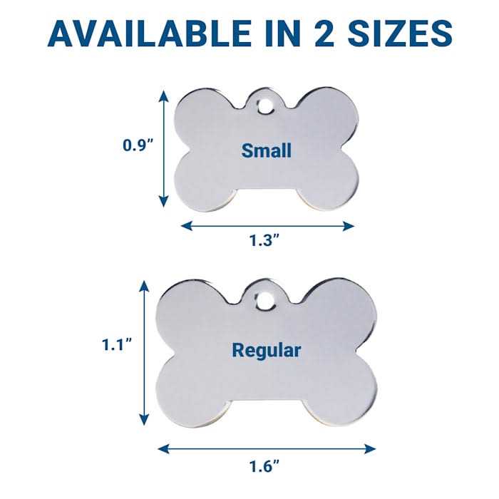 Alternative view of Frisco Stainless Steel Personalized Dog ID Tag