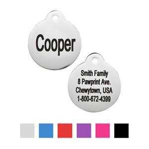 Alternative view of Frisco Stainless Steel Personalized Dog & Cat Tag