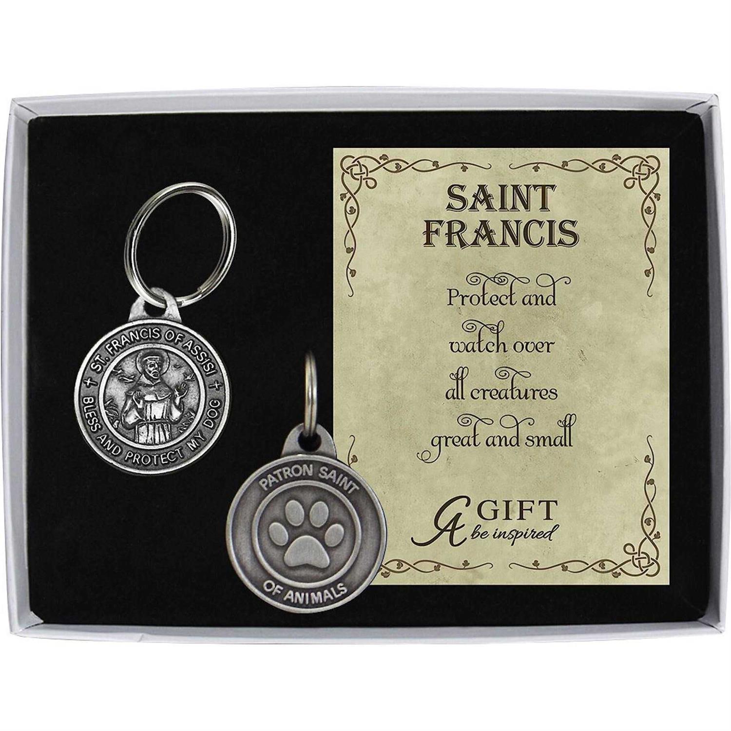 Alternative view of St. Francis Of Assisi Pet Tag