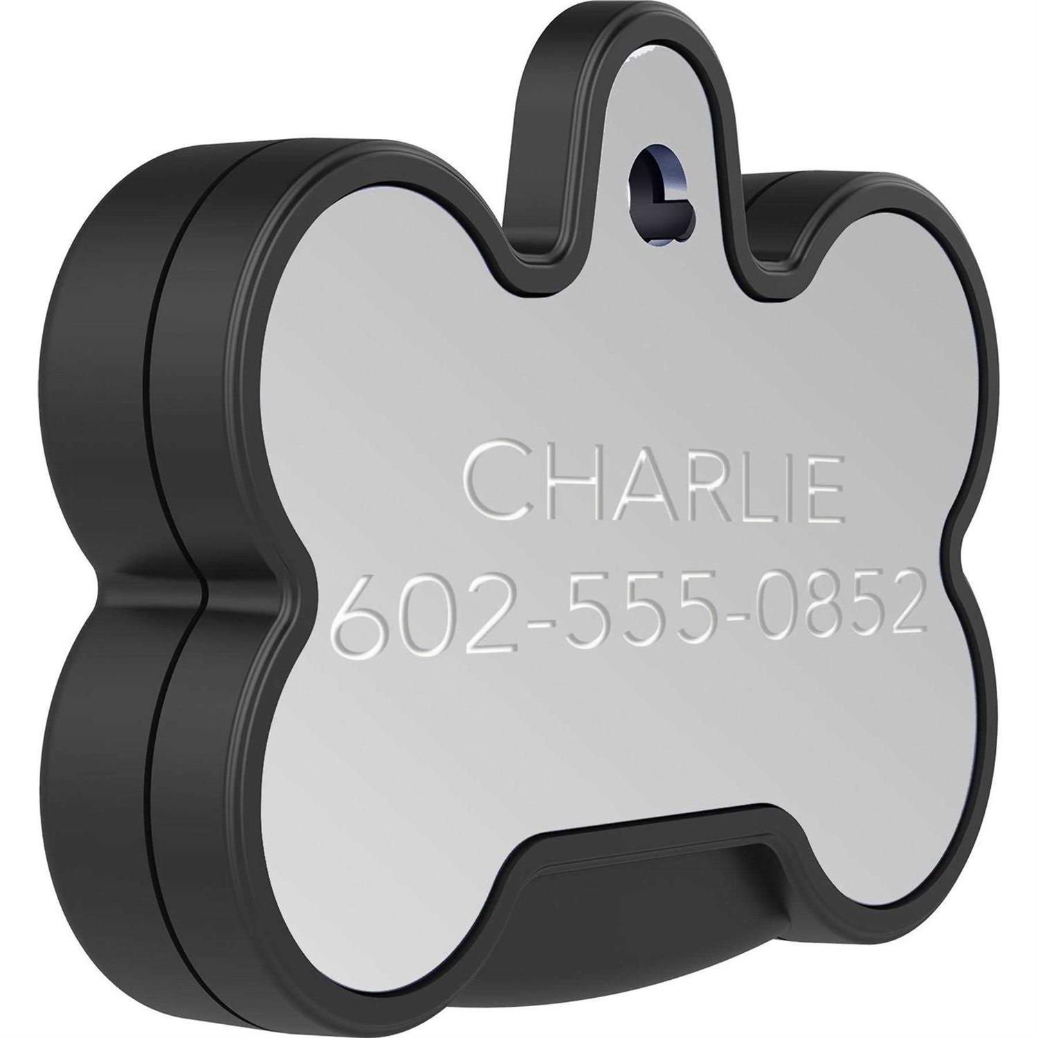 YIP Smart Tag Dog Bone Personalized ID and Tracker