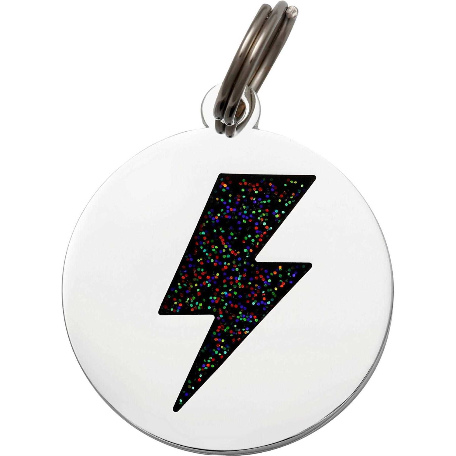 Two Tails Pet Company Lightning Bolt Pet ID Tag