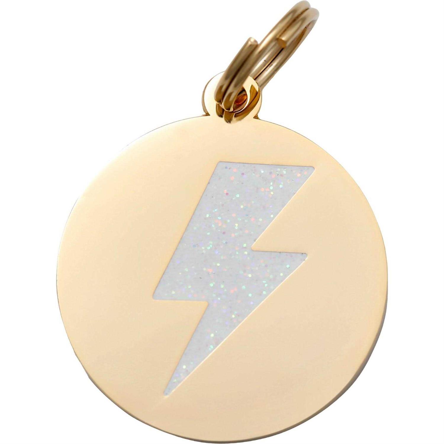 Two Tails Pet Company Lightning Bolt Pet ID Tag
