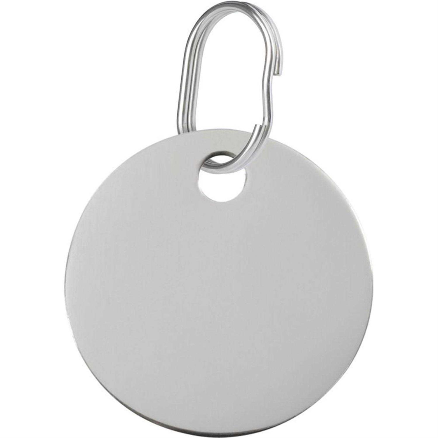 Red Dingo Circle Pet ID Dog Tag