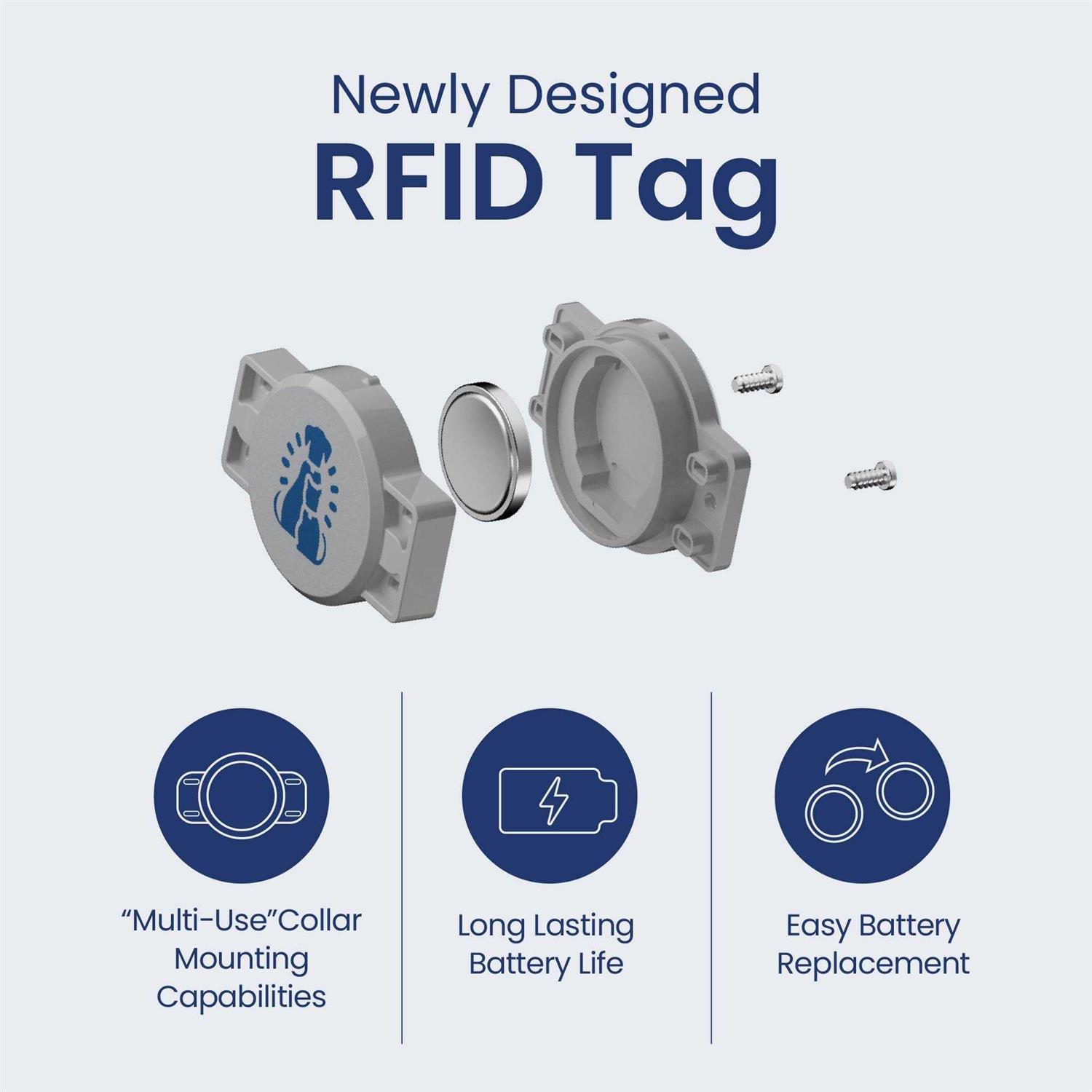 Alternative view of PortionPro Rx Additional RFID Dog & Cat Collar Tag