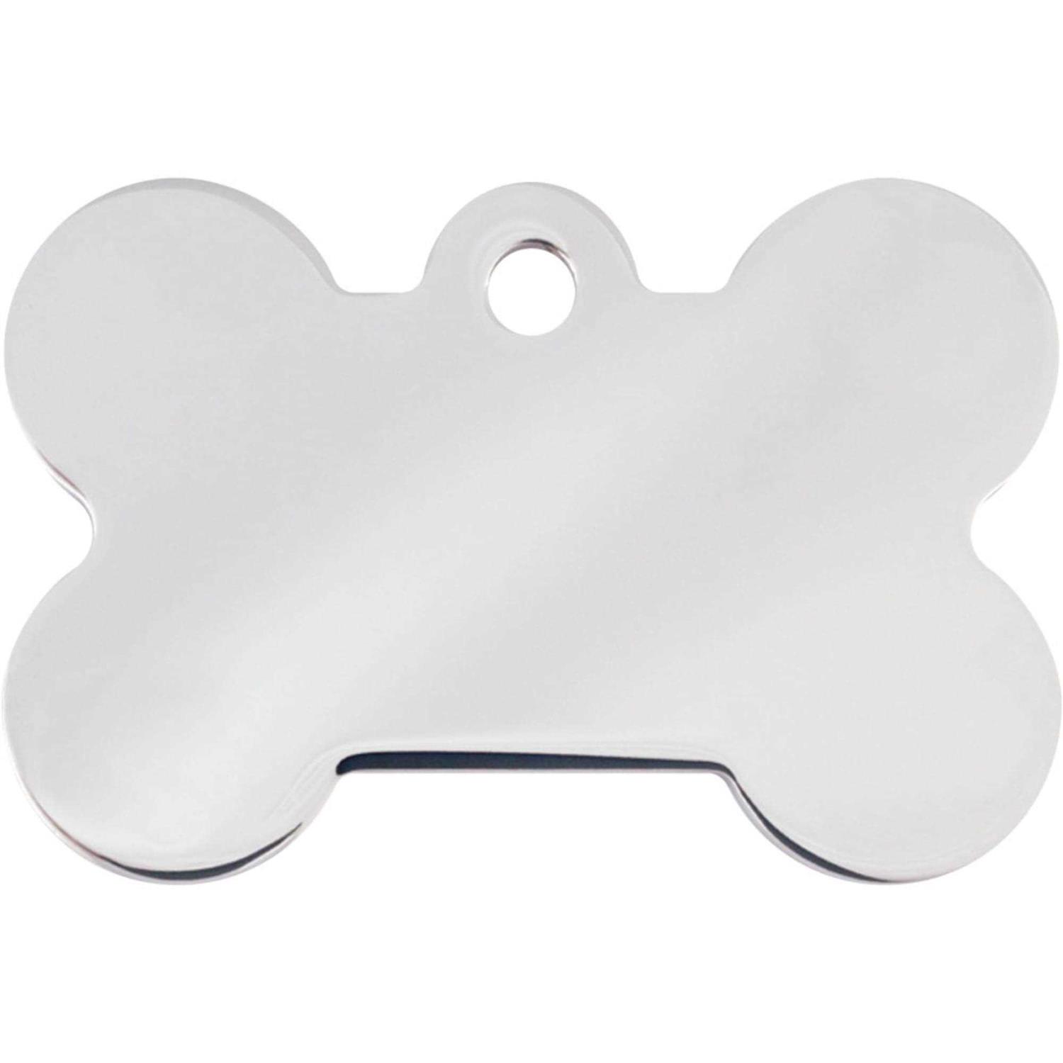 Alternative view of Quick-Tag Dog Tag with Crown and Crystals