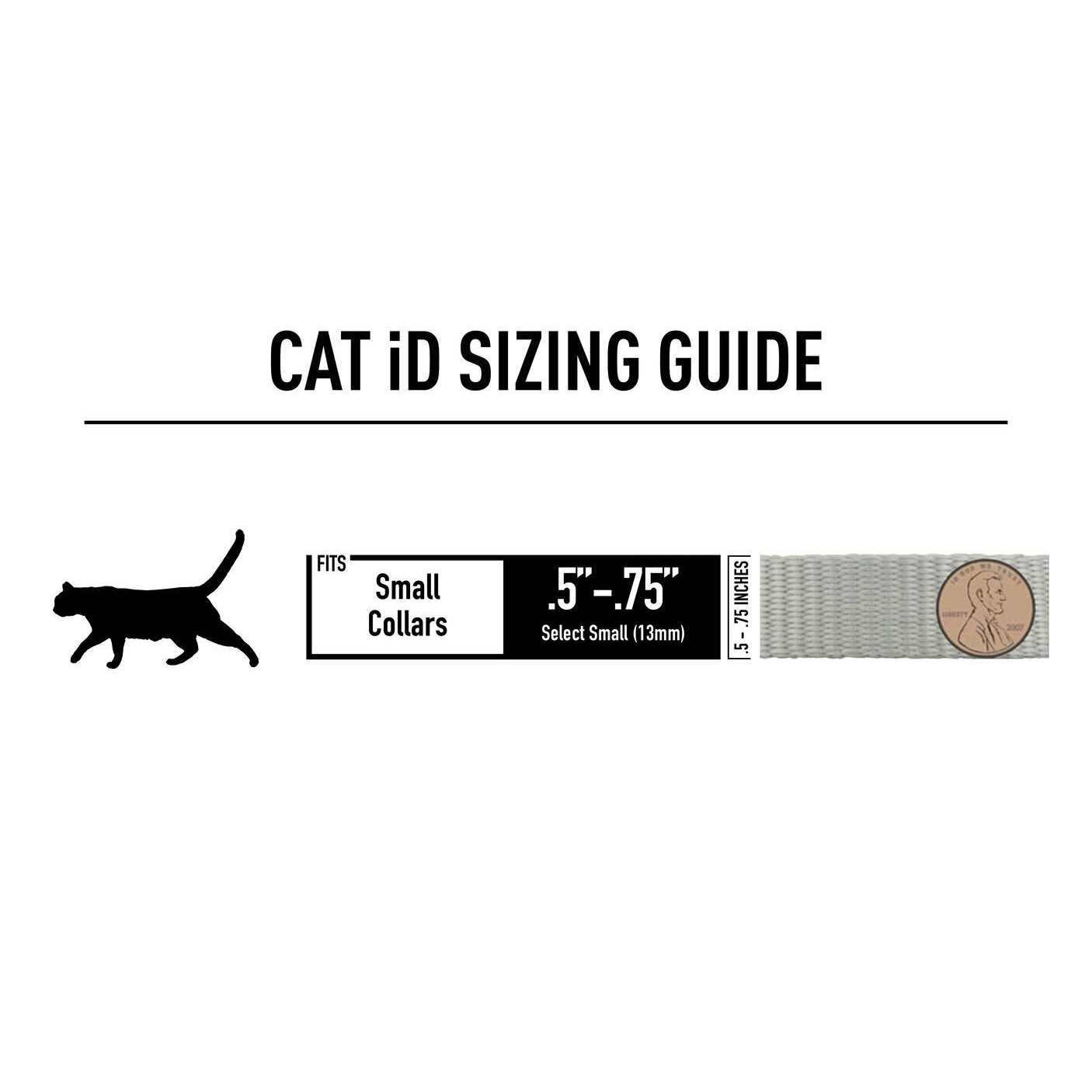 Alternative view of DOG iD Personalized Cat iD Tag