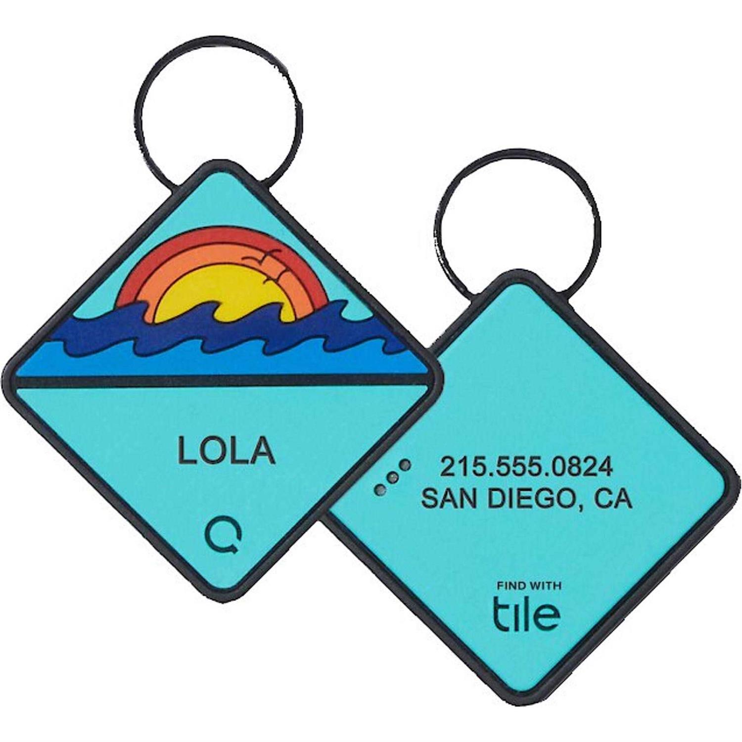 QALO TraQ Dog Silicone ID Tag