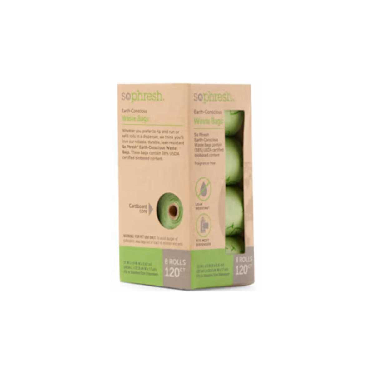 So Phresh Earth-Conscious Biobased Content Waste Bags