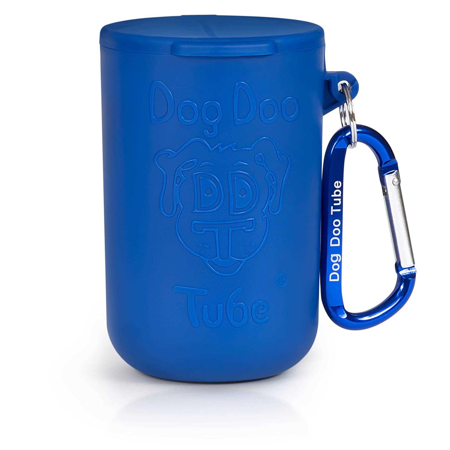 DDT Dog Doo Tube Reusable Dog Poop Holder For Dog Walkers Carries Used Dog Poop Bags