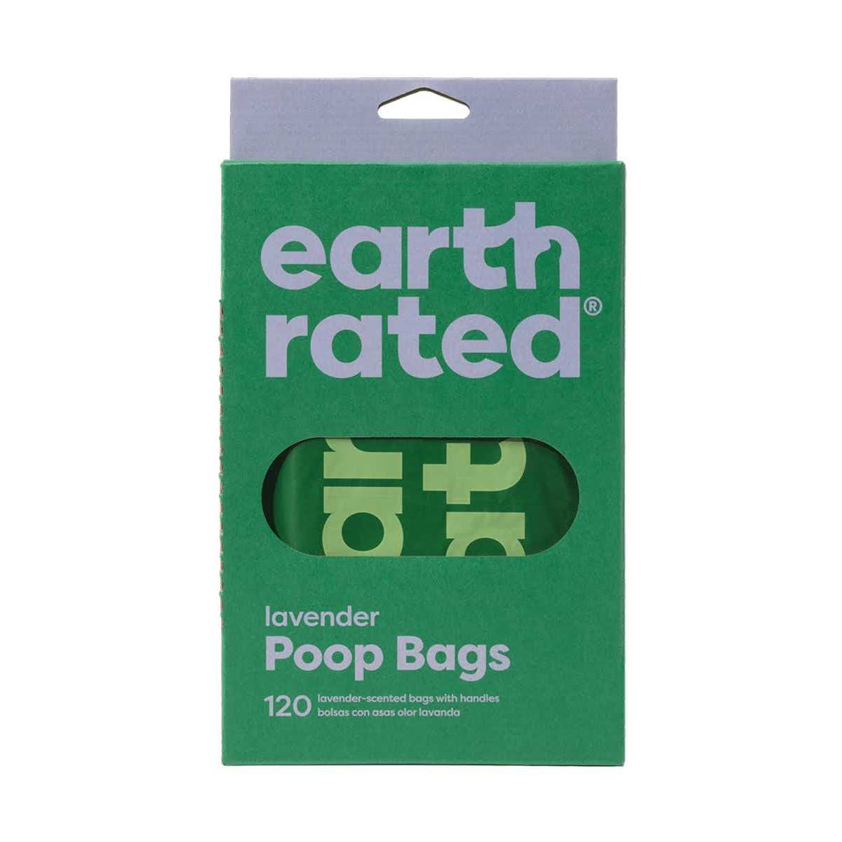 Alternative view of Earth Rated Poop Bags 21 Rolls Lavender