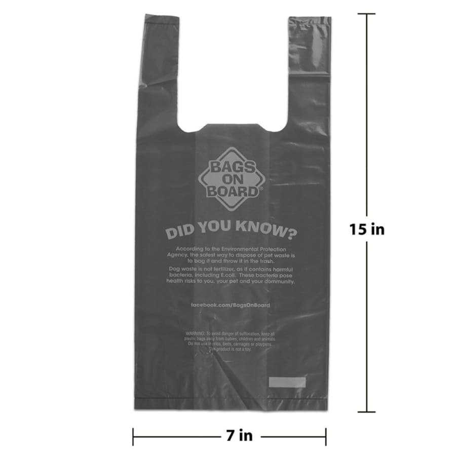 Alternative view of Bags on Board Hand Armor Extra Thick Pick-Up Bags