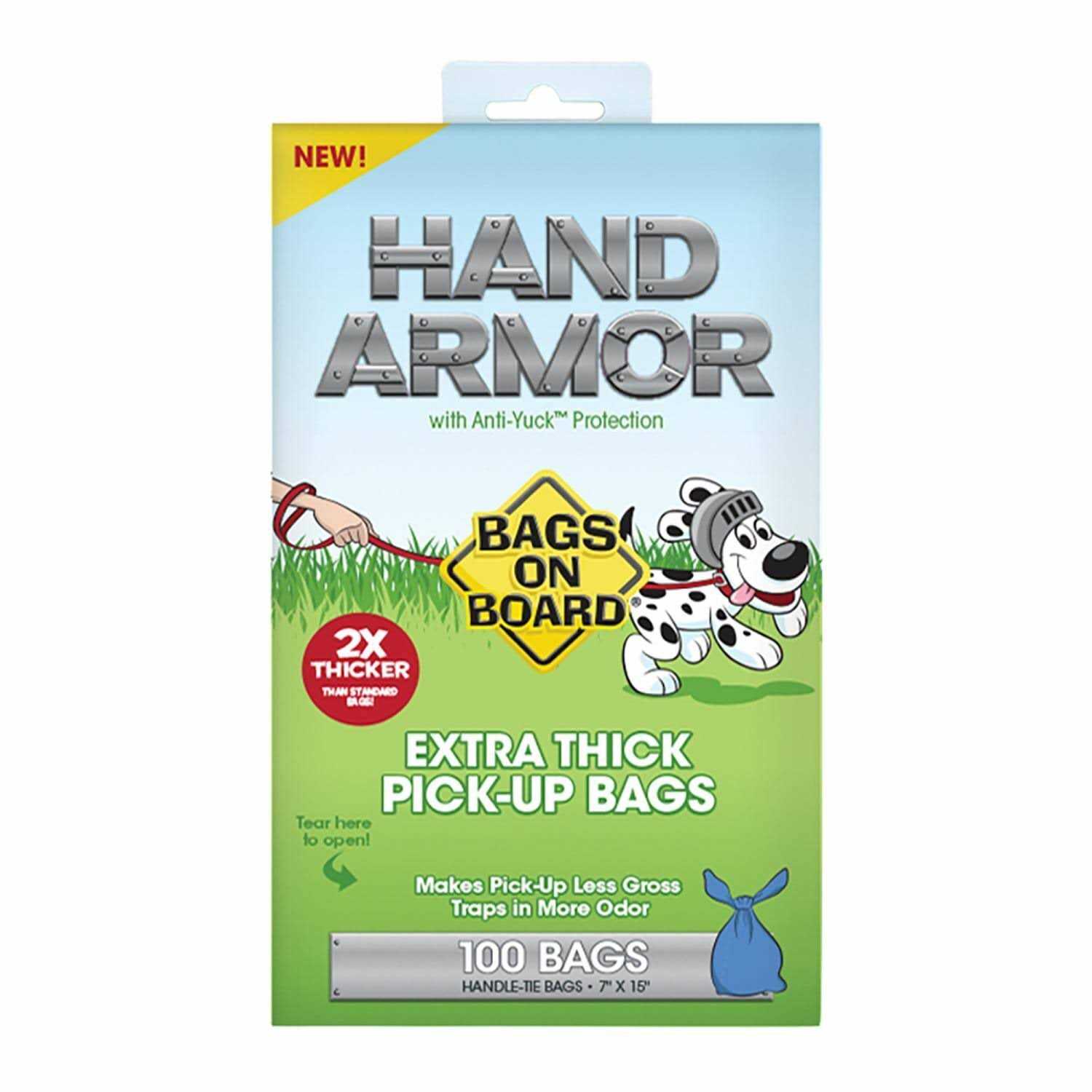 Bags on Board Hand Armor Extra Thick Pick-Up Bags