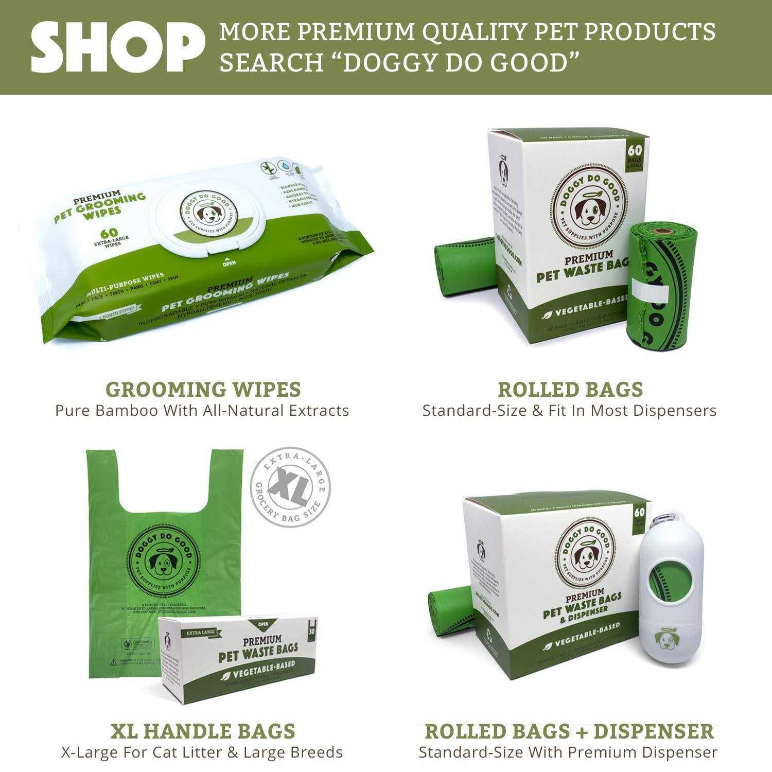 Alternative view of Doggy Do Good Poop Bags Dog Waste Bags Unscented