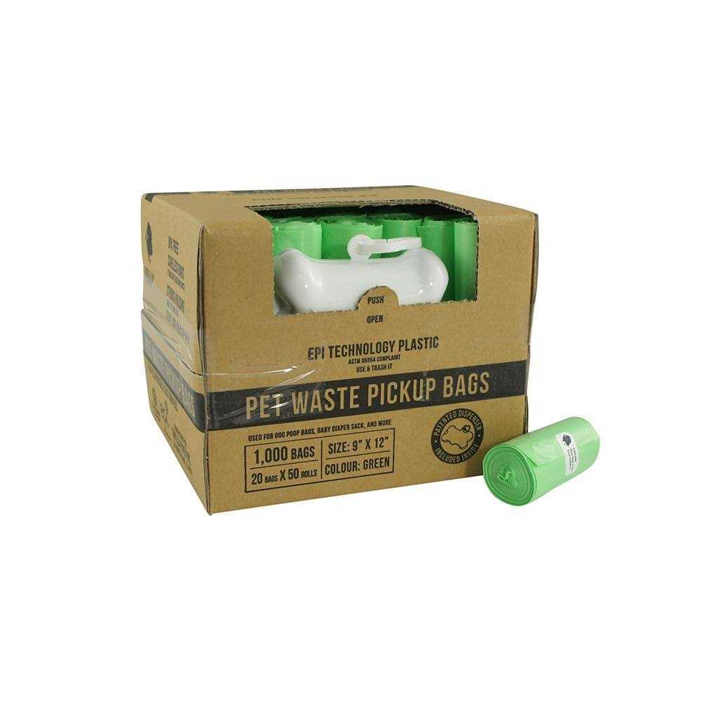 Alternative view of Gorilla Supply Dog Poop Waste Bags with Dispenser and Leash Tie