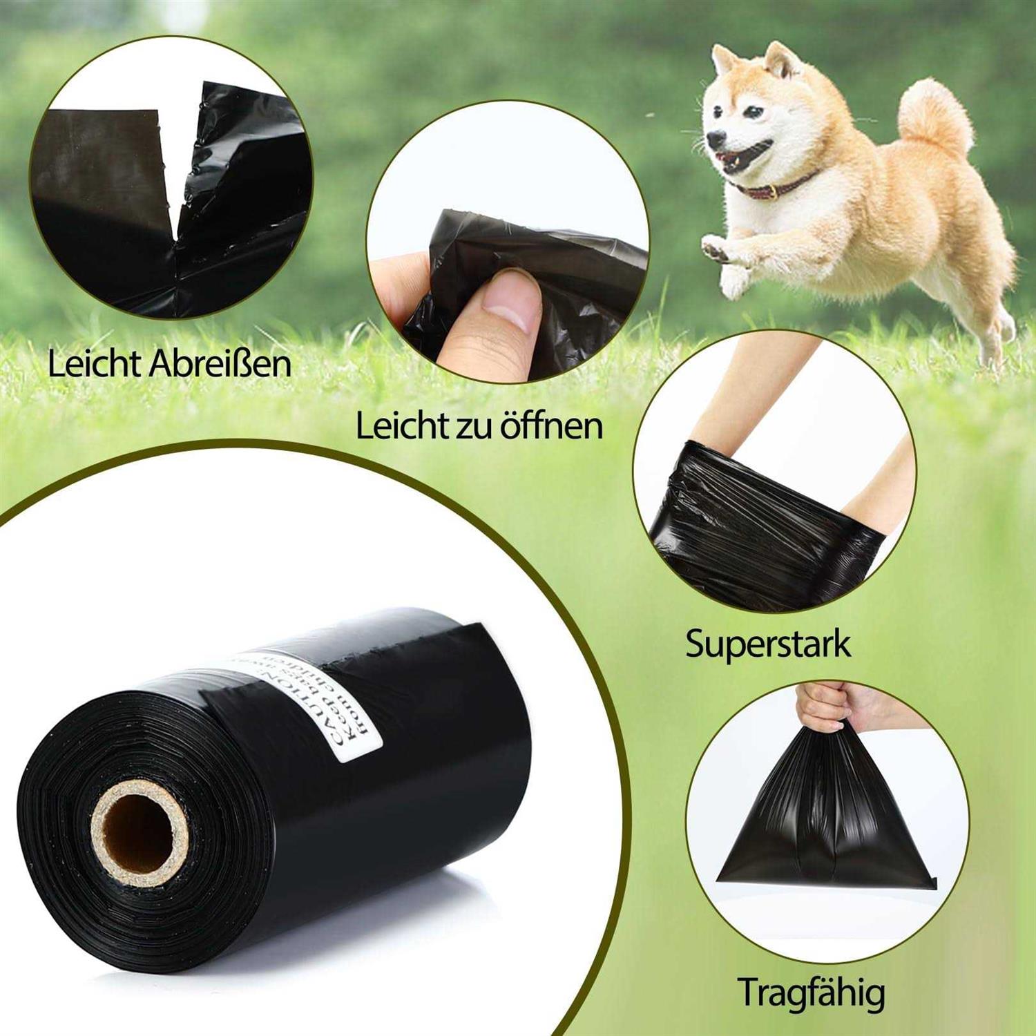 Alternative view of Lifegogo Dog Poop Bag 1140 Counts 57 Rolls Unscented Doggy Poop Bags