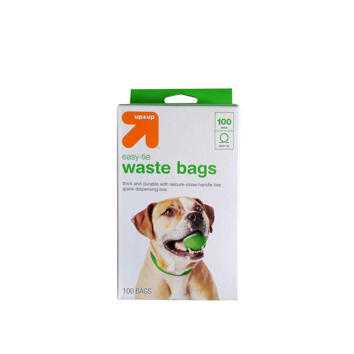 Up&Up Dog Waste Disposal Easy-Tie Handle Bags