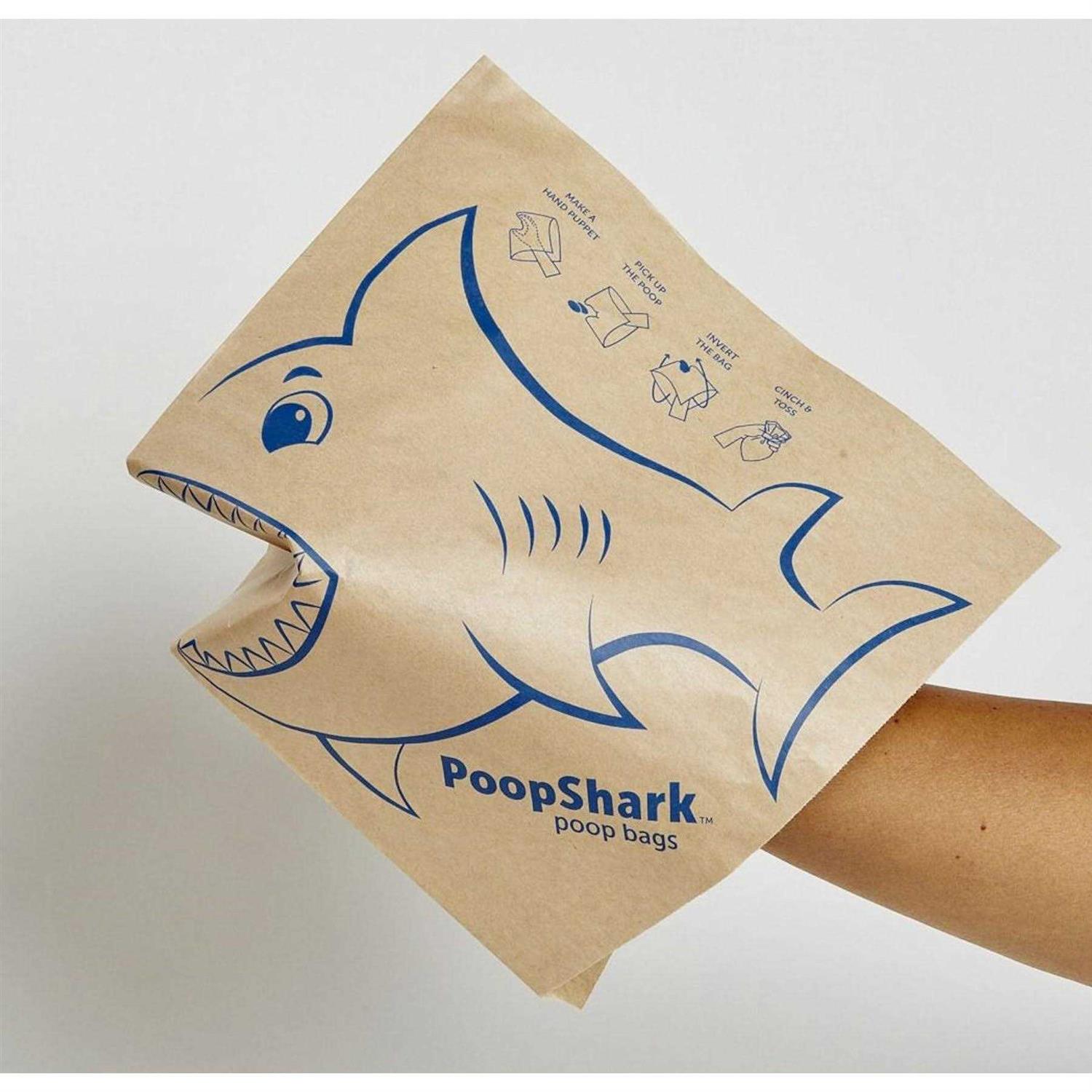 PoopShark Paper Poop Bags for Dogs