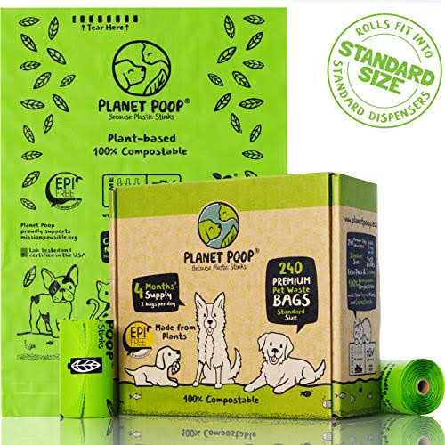 Alternative view of PLANET Poop Home Compostable Dog Poop Bags Pet Waste Bags on Refill Rolls